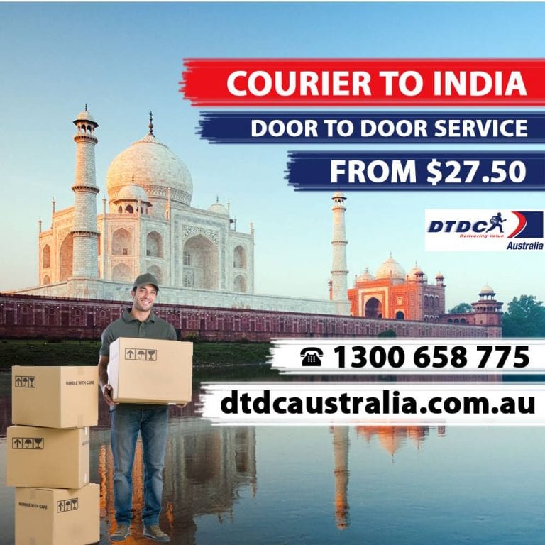 courier to india