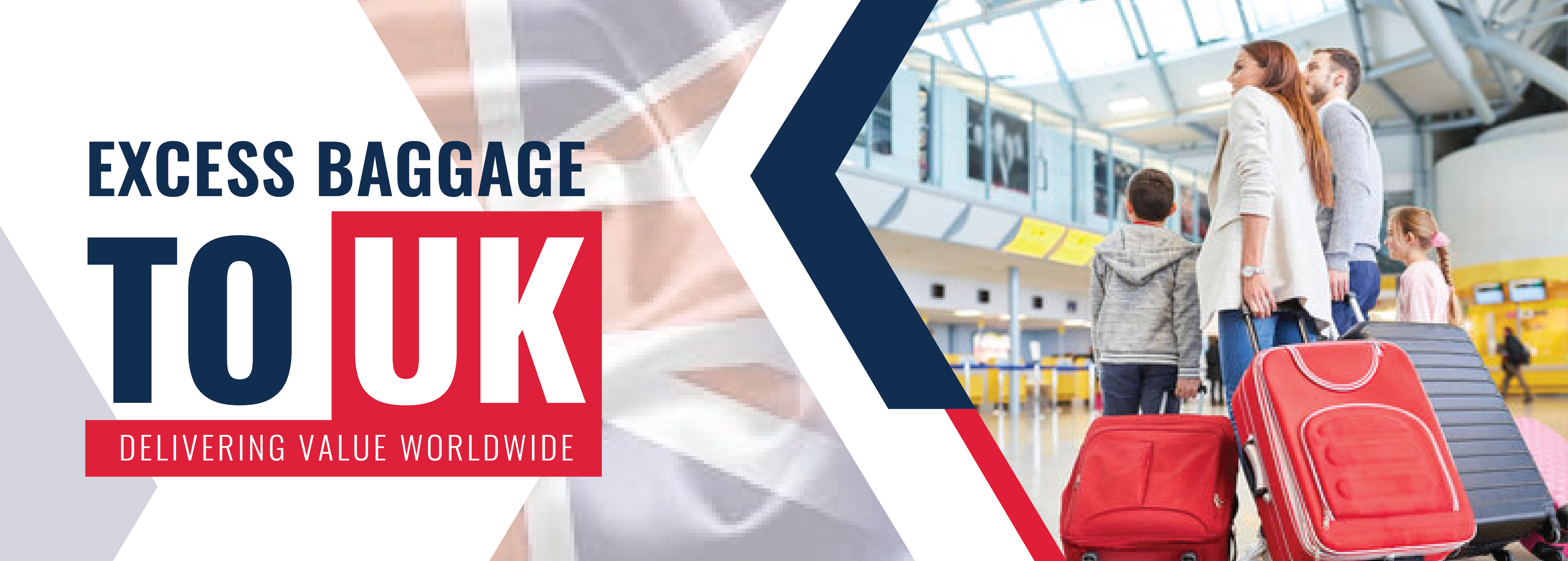 Excess baggage services to UK - DTDC Australia