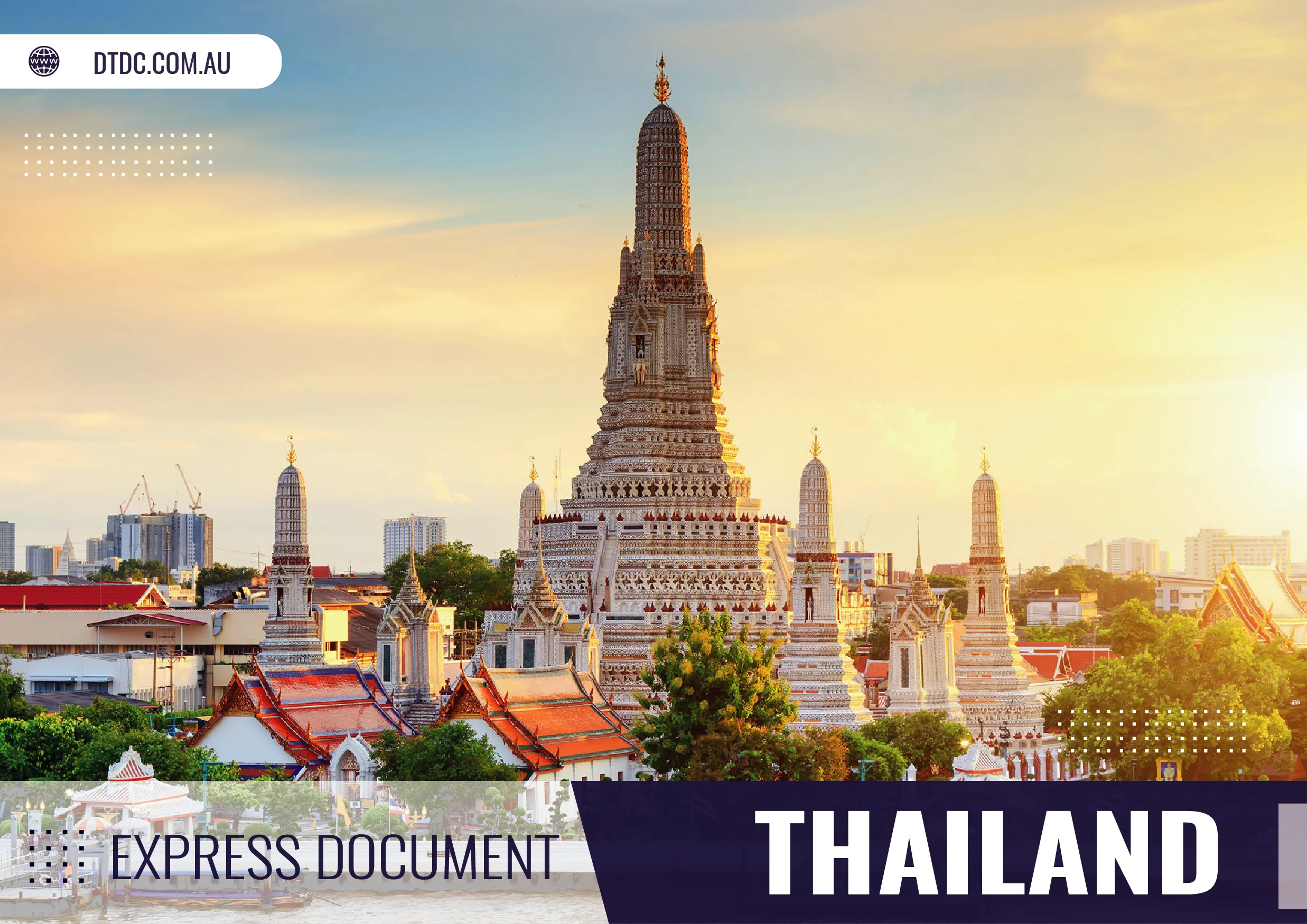 Express Document Delivery to Thailand