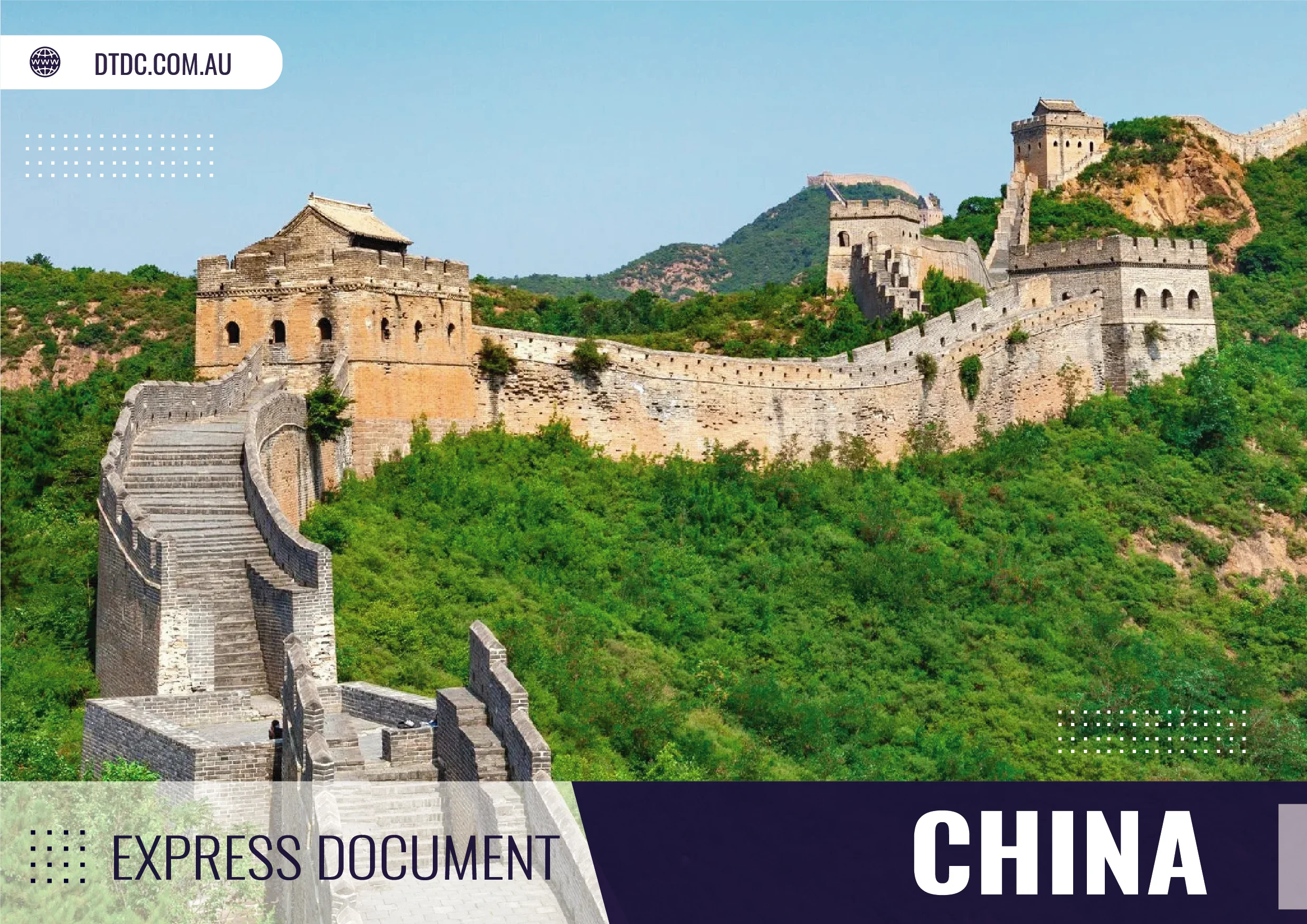 Express Document Delivery to China"