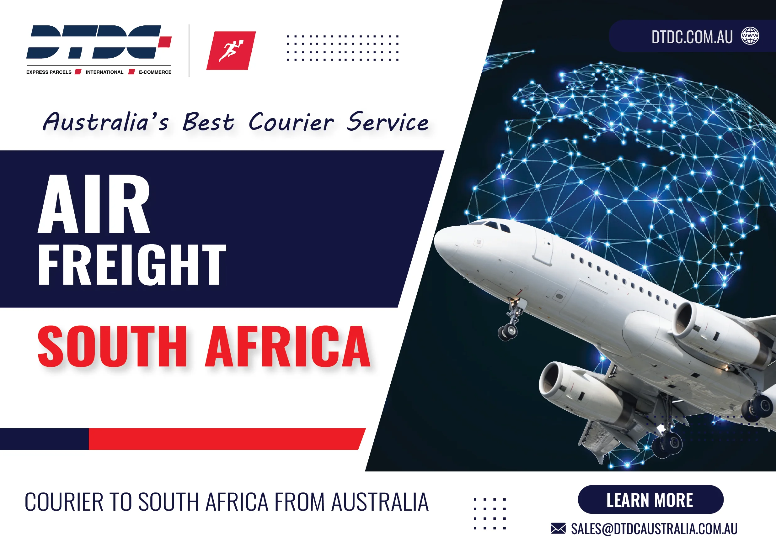 Air Freight to South Africa - DTDC Australia