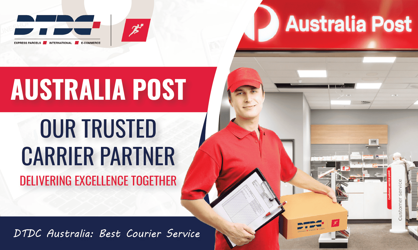 australia post courier service rates