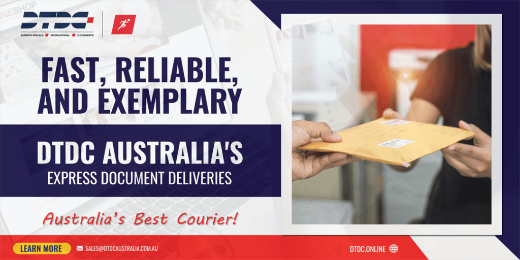 Elevate Your Express Document Experience with DTDC Australia !