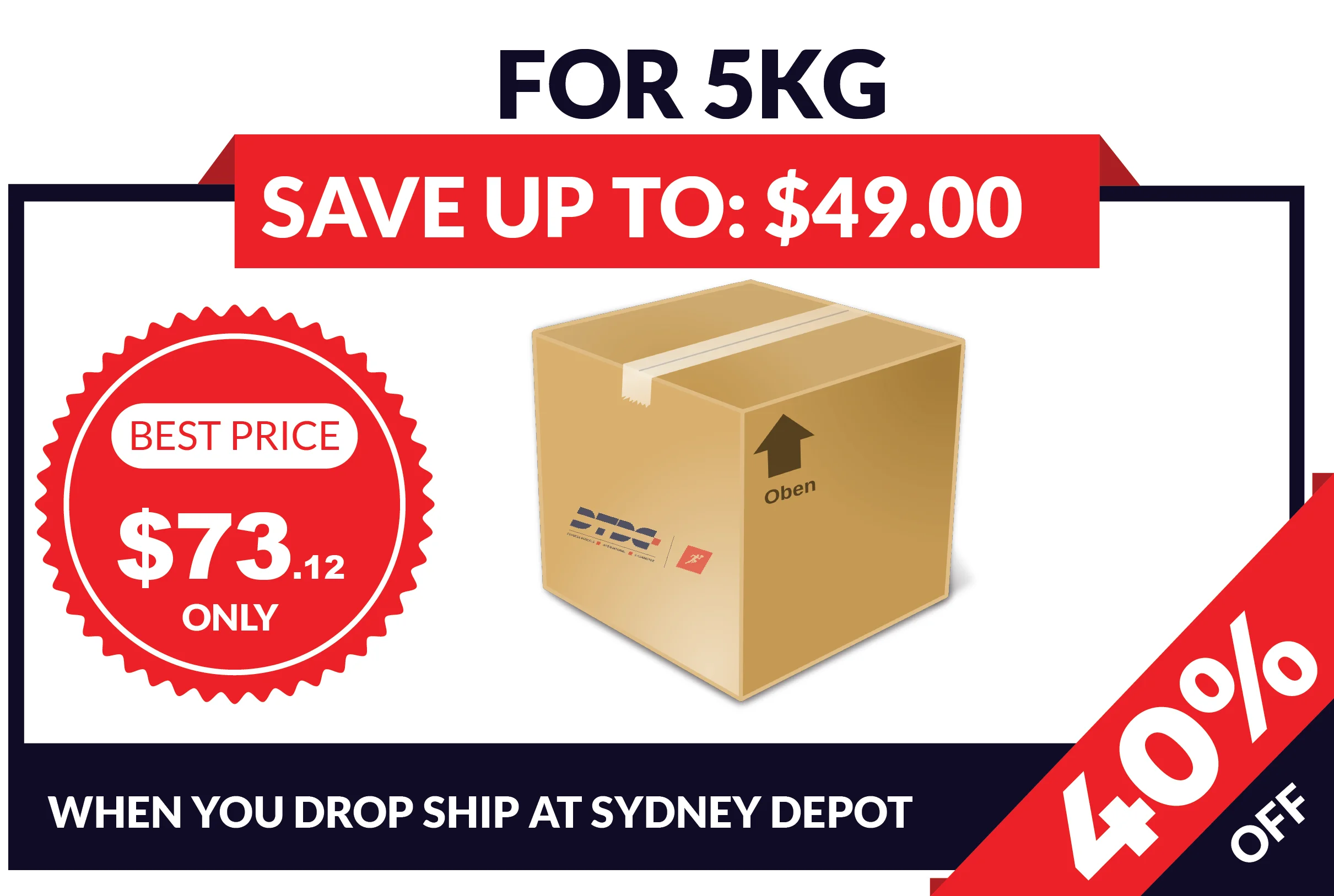 Price for 5 kg parcel - DTDC Australia