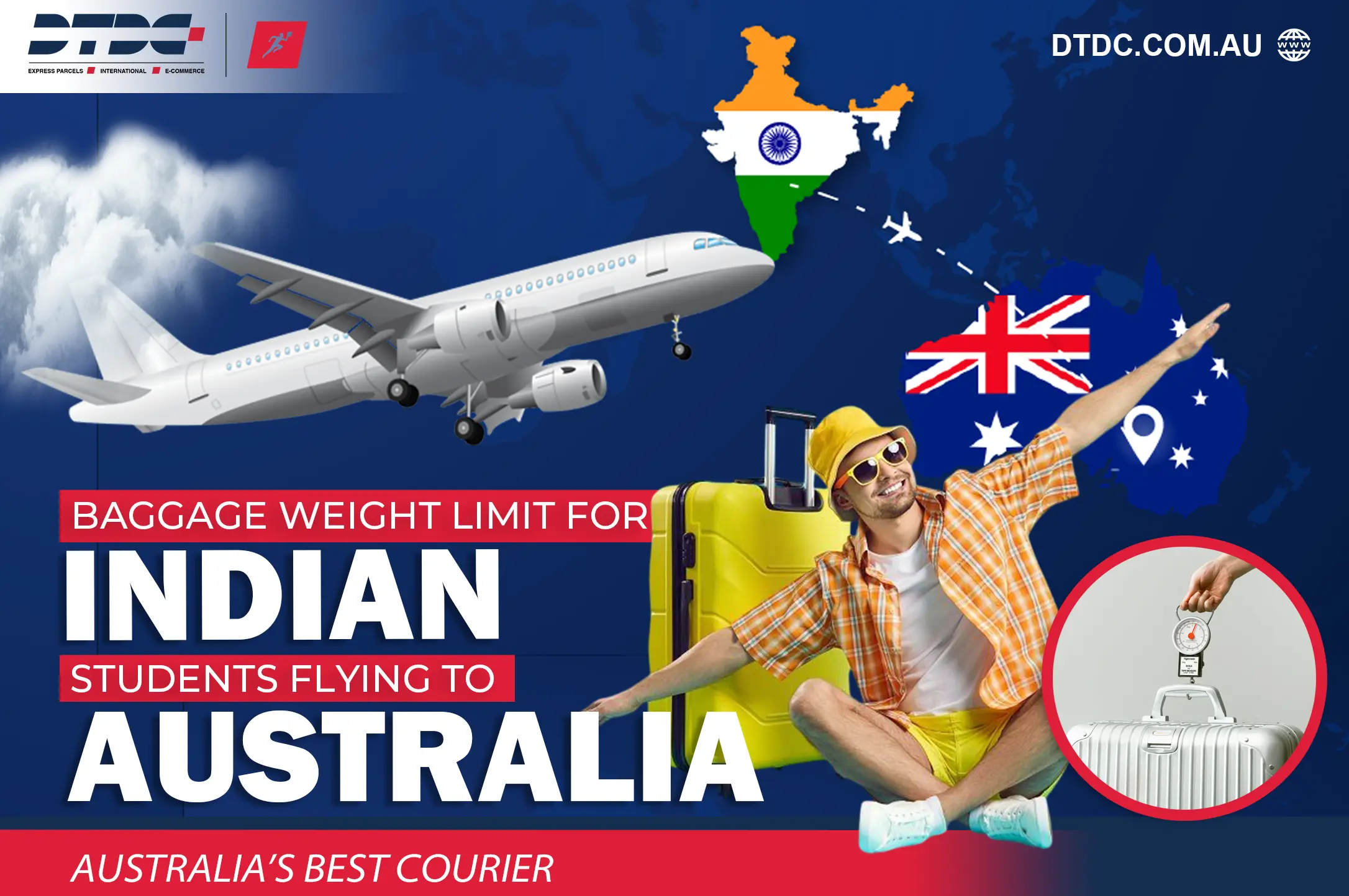 Baggage Weight Limit for Indian Students Flying to Australia