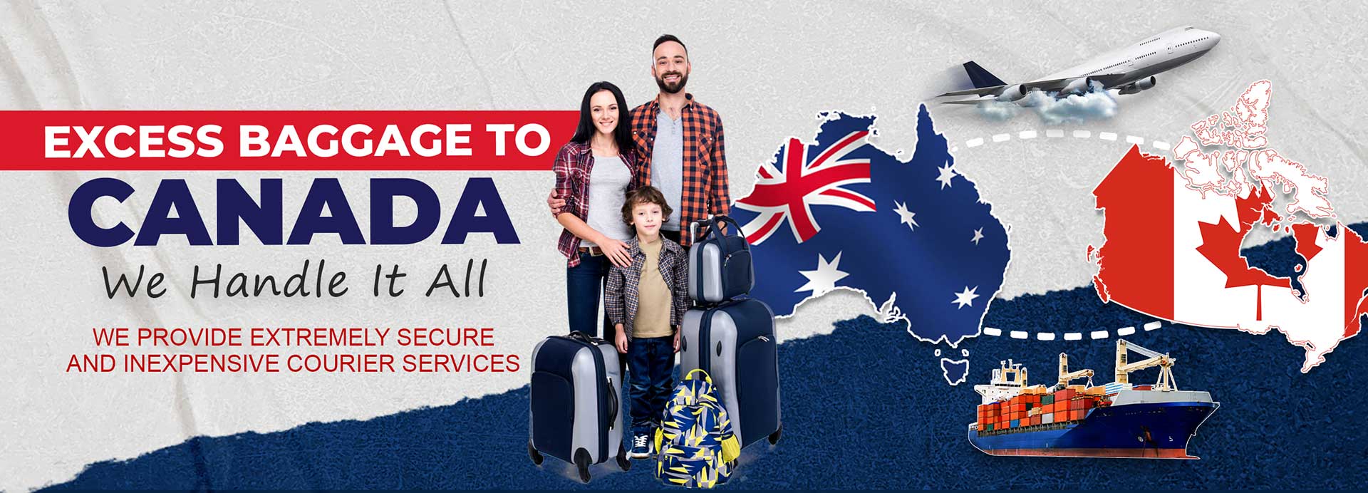 Excess Baggage To Canada from Australia - DTDC Australia
